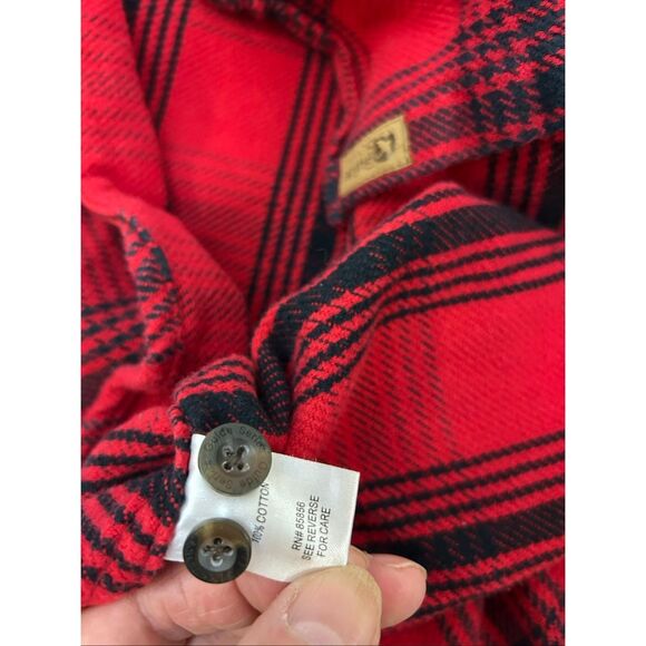 Gander Mountain guide series red black plaid men’s xl rn#85856 - Picture 7 of 7